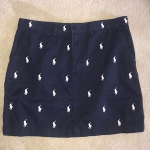 Ralph Lauren Polo Logo Skirt